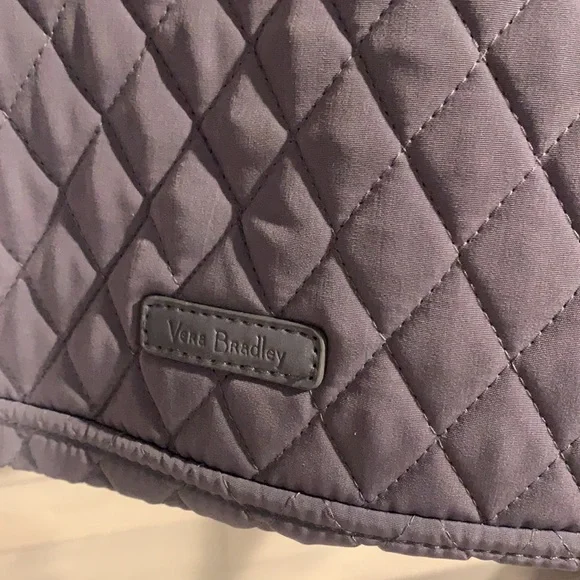 NWT Vera Bradley xl traveler duffel bag carbon grey gray - Picture 2 of 7